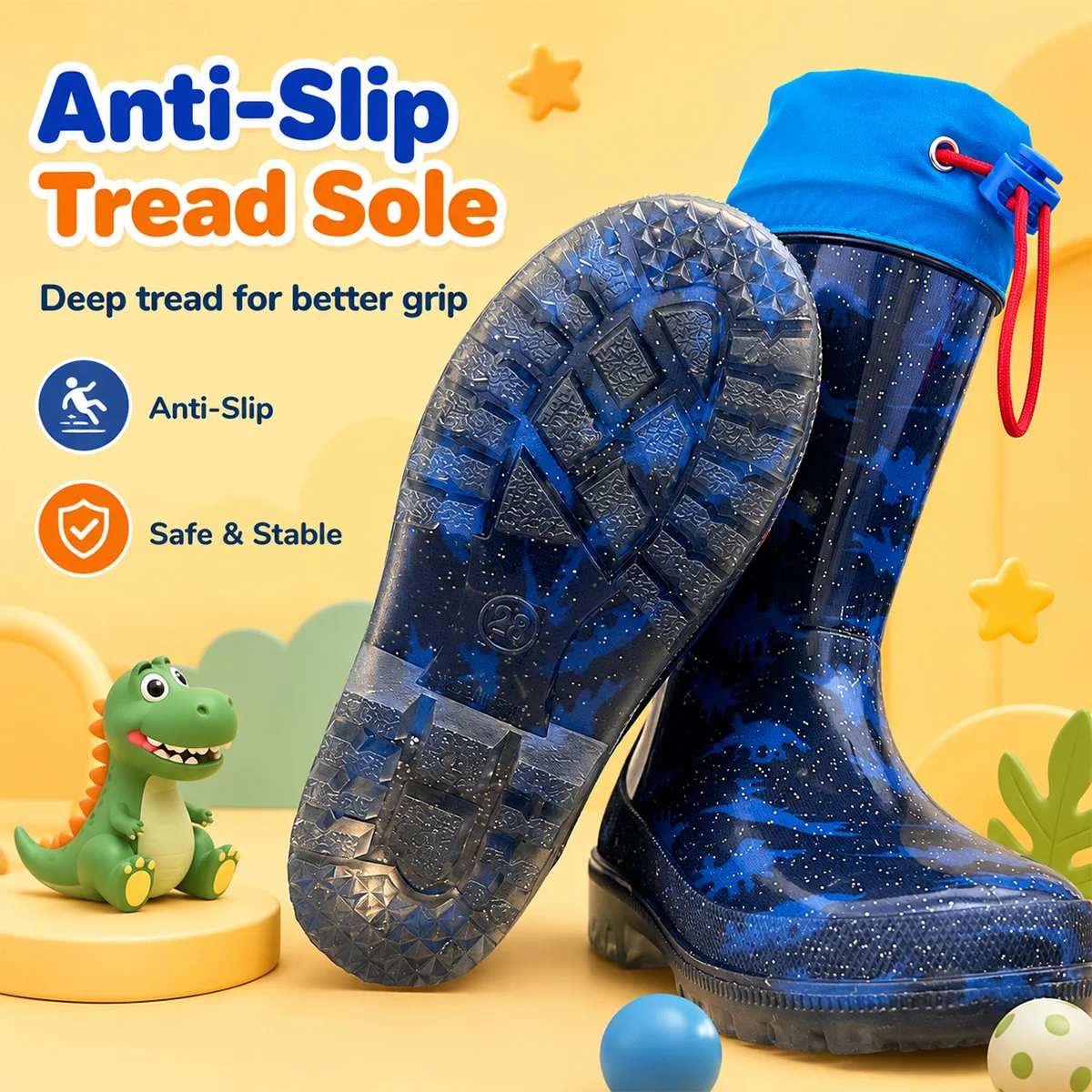 Stivali da Pioggia per Bambini - Kids Outdoor Boots recensione e prezzo