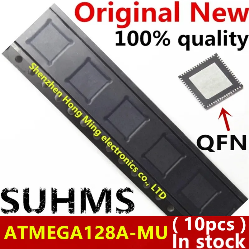 (10piece)100% New ATMEGA128A-MU MEGA128A-MU MEGA128A MU QFN-64 Chipset