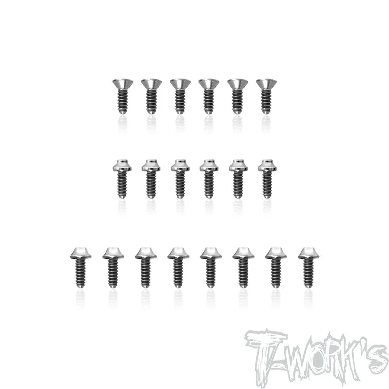 Original T works TP-153 64 Titanium Sus-Arm Screw Set ( For Yokomo BD11 )ssional Rc part