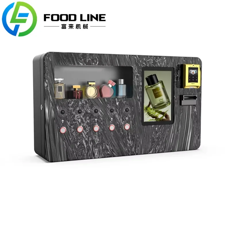 Custom Automatic Perfume Spray Dispenser Credit Card/QR Code/Token Payment Smart Perfume Vending Machine for Convenience Store