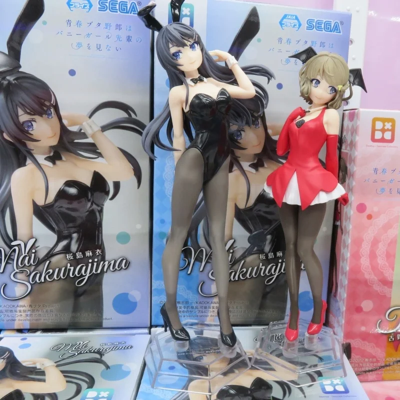 

Original Rascal Does Not Dream Of Bunny Girl Senpai Sakurajima Mai Koga Tomoe Model Collection Doll Desktop Decoration Toy Gift