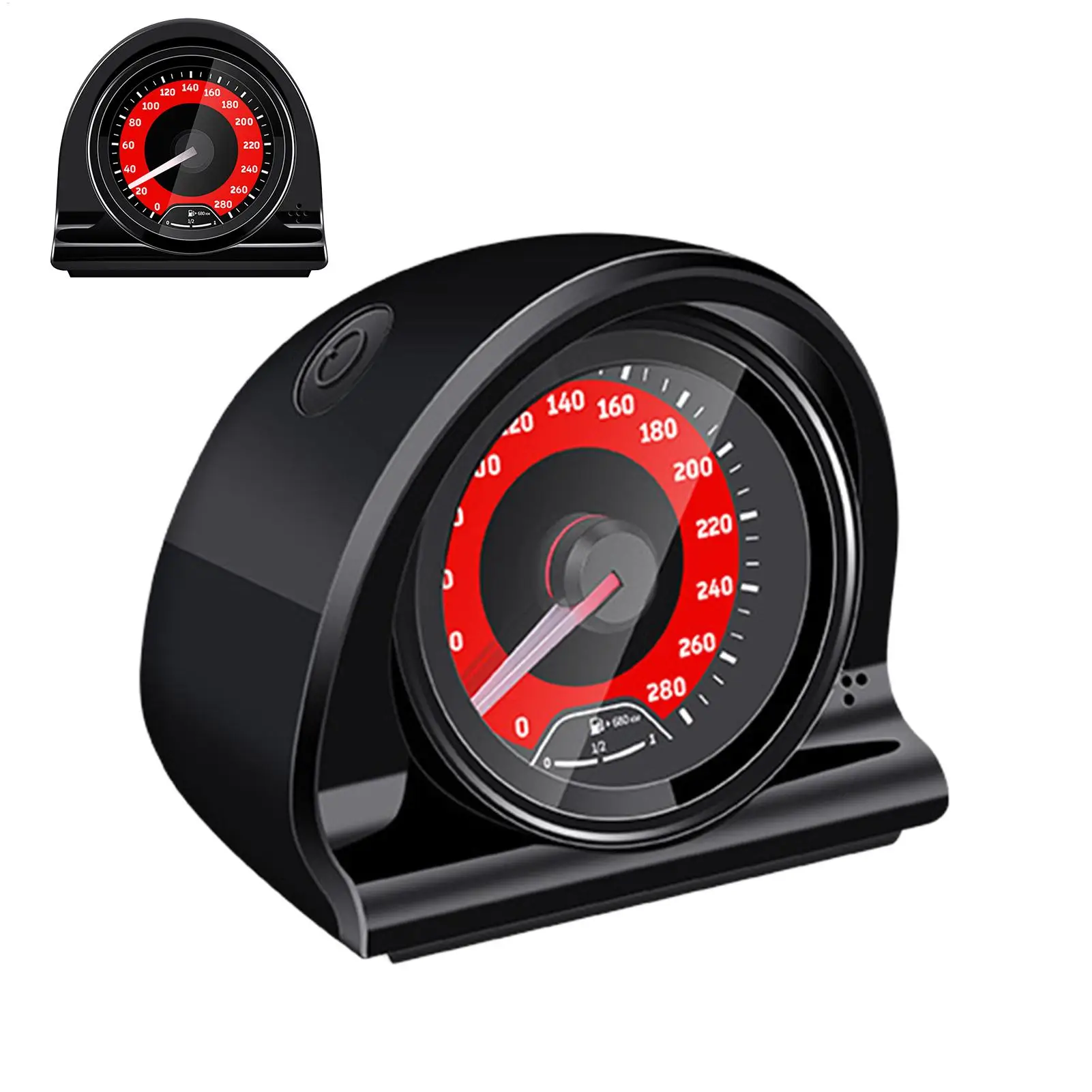 LED Lights for Car Interior Speedometer Shape Rgb Ambient Lighting Voice Activated Rhythm Light for Game Dj Stereo Interior
