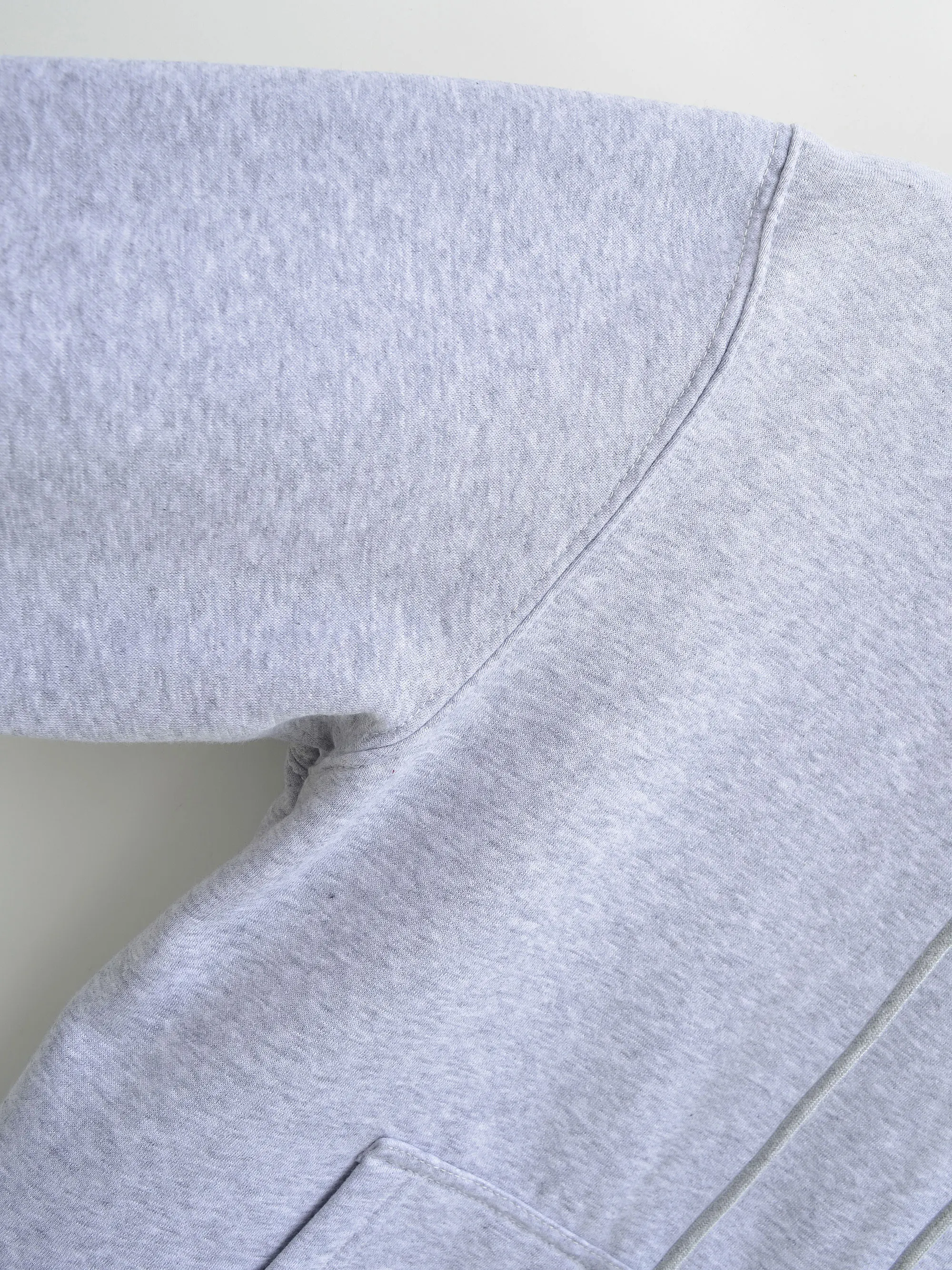HH Frauen Casual Solide Hoodies Hosen Sets Langarm Pullover Sweatshirts Mantel Kordelzug Breite Bein Hosen Büro Dame Anzüge – Detail 11