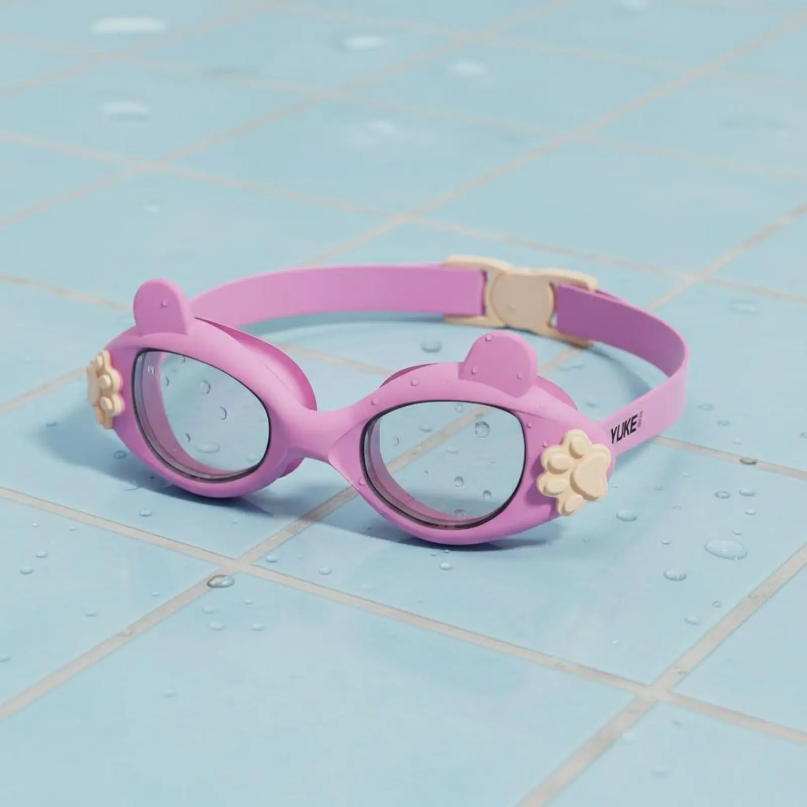 Kids Swim Goggles Comfortable Fit Children's Swimming Goggles Diving Eyewear Soft Silicone Sports Accessory Wide View view 4