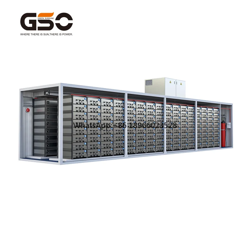 500kw 1mw Whole Container Battery Power Energy Storage Backup System Container lithium Battery