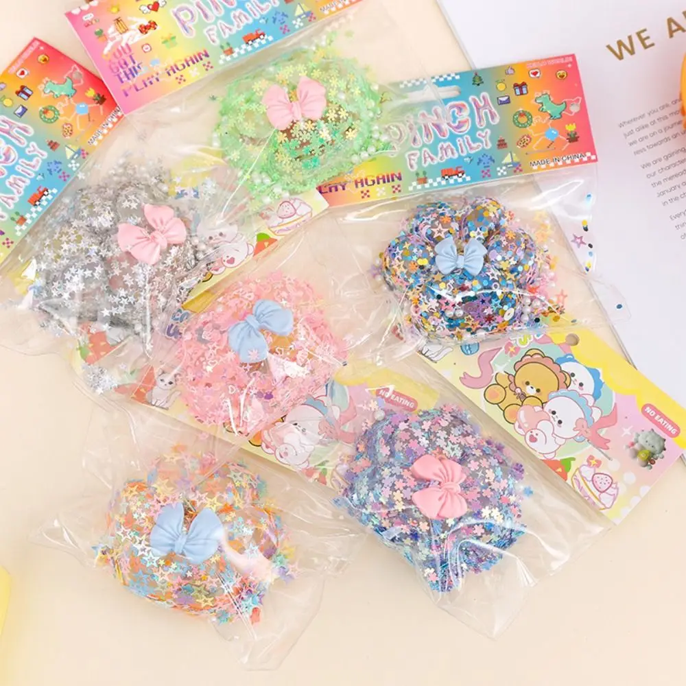 Kawaii Mini Cat Paw Squeeze Toy Slow Rebound Soft Stress Relief Toy TPR Colorful Decompression Toy Kids Gift