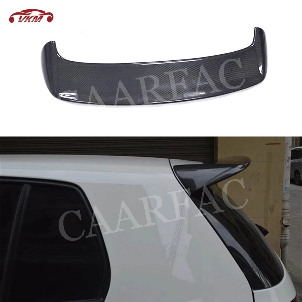 

MK6 Carbon fiber Rear Roof Spoiler for VW Golf 6 VI MK6 Standard Bumper 2010-2013 Not For GTI R R Style Rear Window Wings