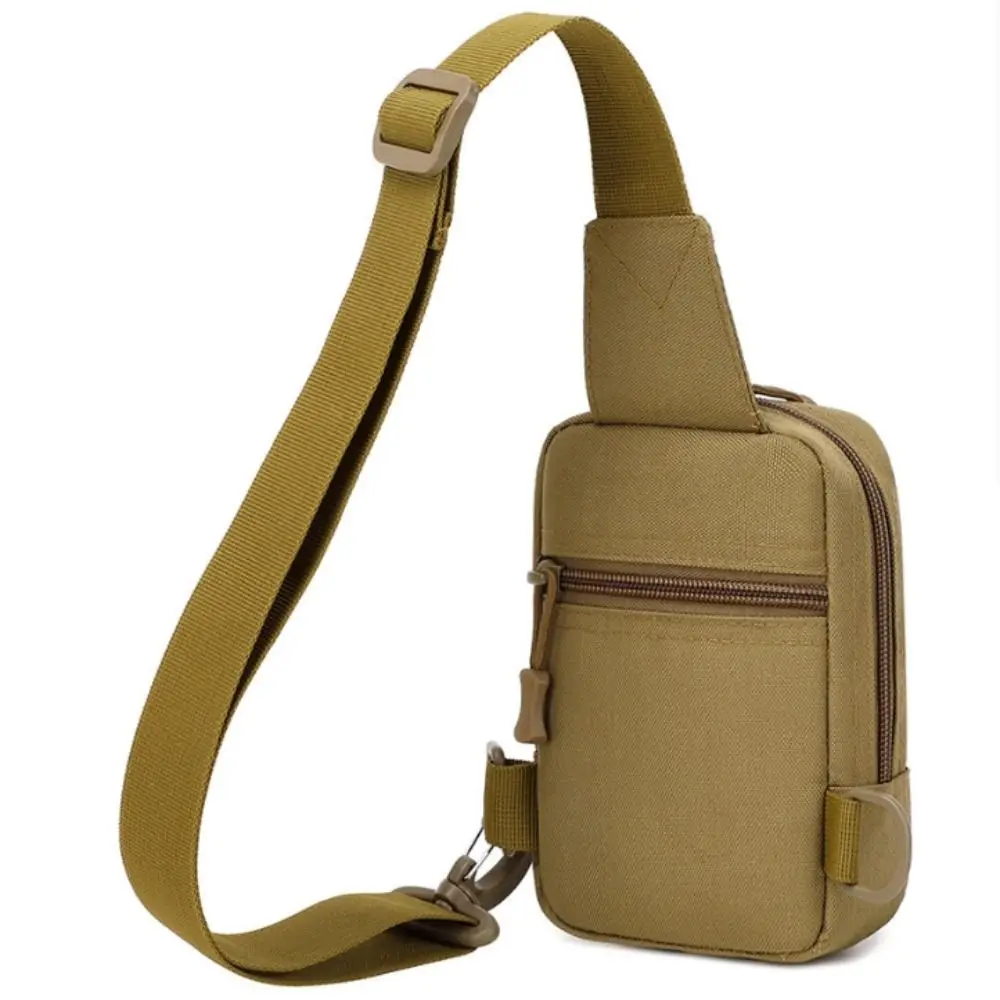 

Large Capacity Outdoor Chest Bag Adjustable Strap Oxford Cloth Climbing Crossbody Bags Breathable Quick Release Buckle