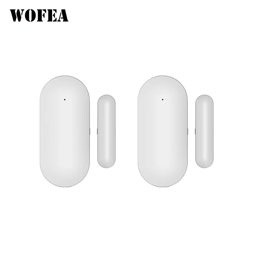 Wofea Window Door Sensor 433mhz Wireless Home Alarm Security Gap Ddetector For Window Door Open