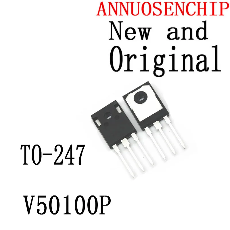 5PCS New And Original TO-247 V50100 TO247 V50100PW Schottky Diode 50A 100V TO-3P V50100P