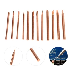 4PCS High Quality External Heat Solder Iron Tip B C D K Pure Copper Solder Head 30W/40W/60W Replacement Tip Welder Repair Tool