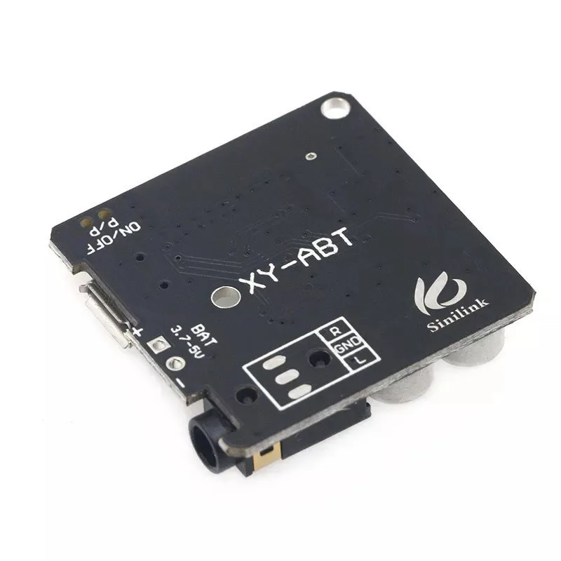 1/2~50/100Pcs XY-ABT MP3 Bluetooth Decoder Board DIY Bluetooth 5.0 Audio Receiver Module Car Speaker Audio Amplifier Board