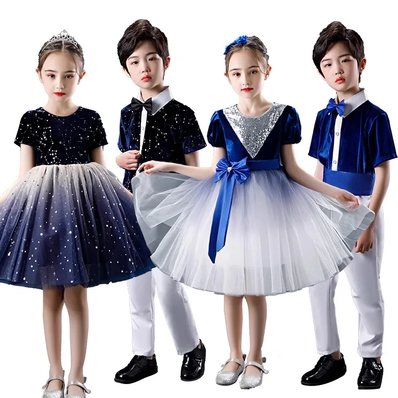 

Children's Day Children's Choir Poetry Recitation Speech Performance Clothing