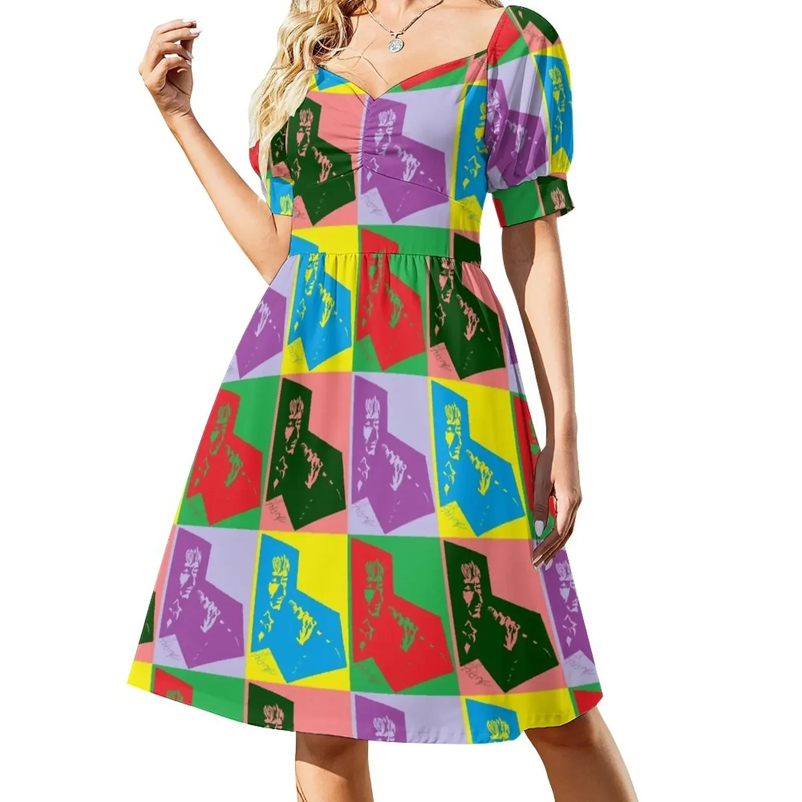 

Our Mutual Friend - popart B Sleeveless Dress summer dress daily dresses summer dresses for women Dress