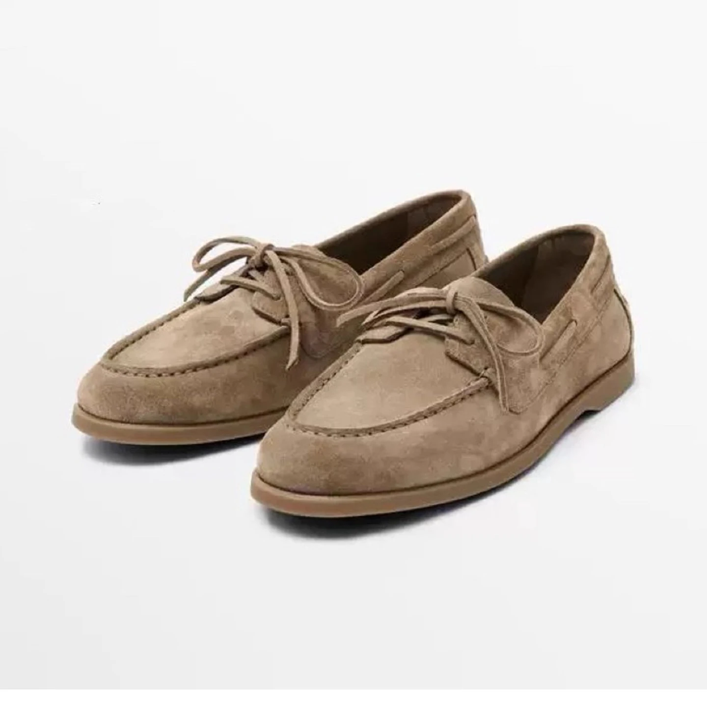 

Мужская роскошная дышащая повседневная обувь из воловьей кожи Loers oes без шнуровки Boat oes с круглым носком на низком каблуке для молодых мужчин