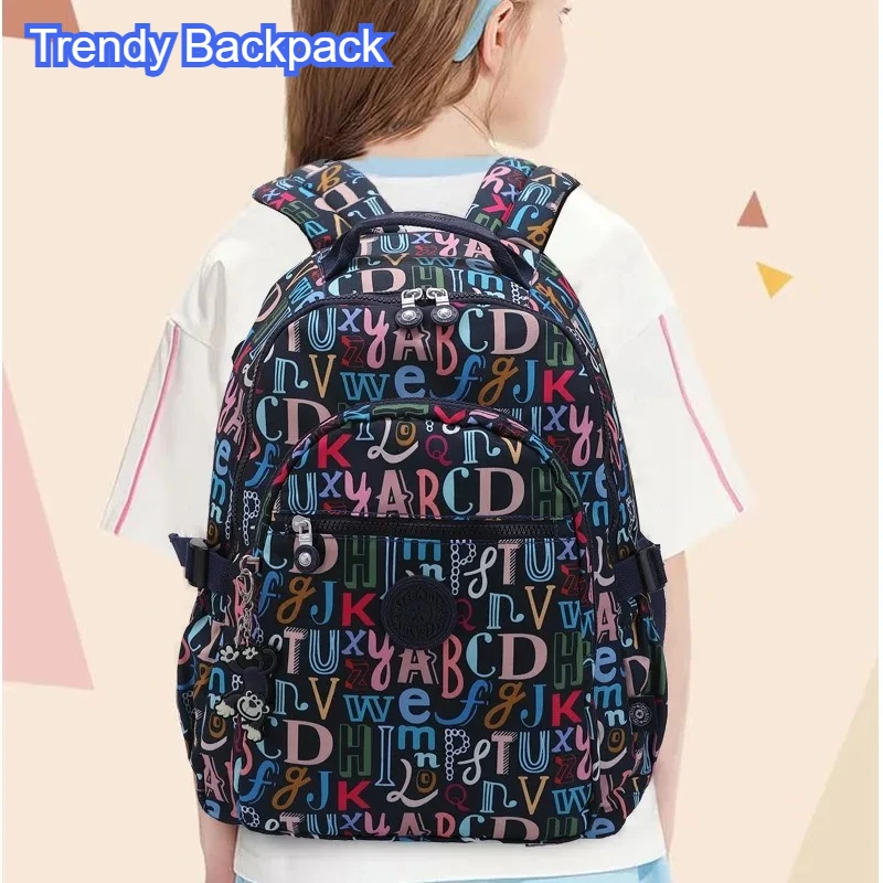 

16 Inch Laptop Backpack for Women & Men, Large Capacity A4 School Bag, Lightweight Travel Backpack, Casual Daypack for Students