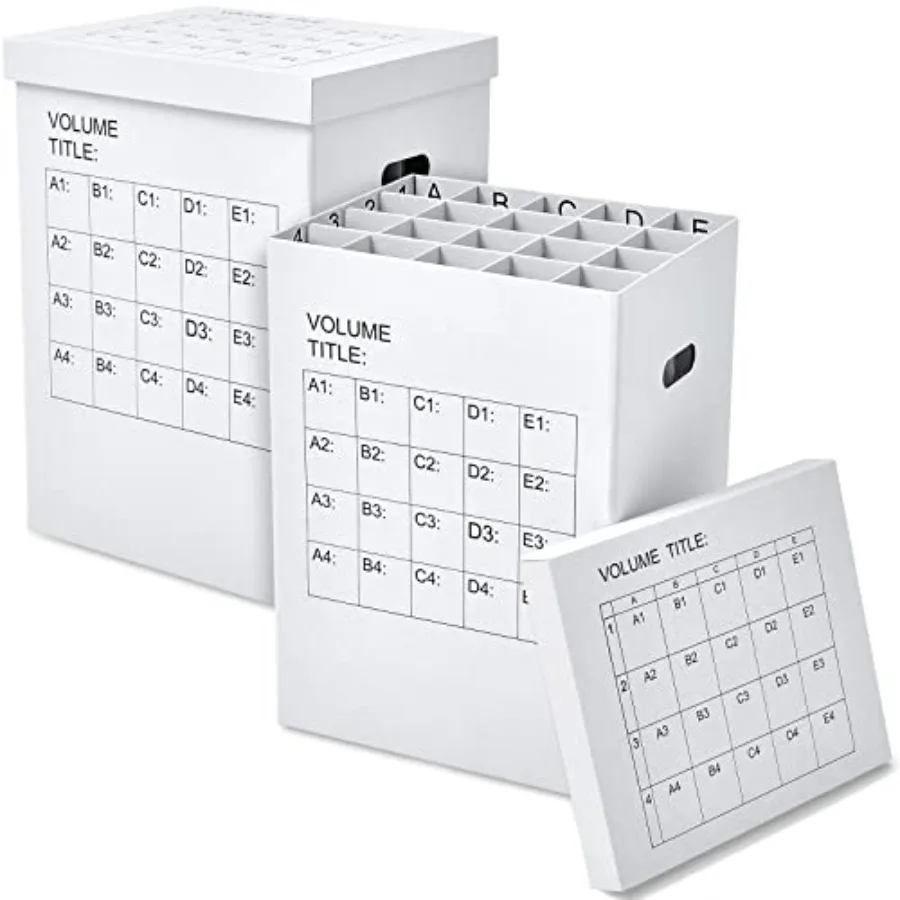 

2 Pack Blueprint Holder Storage Organizer for Storing Poster Anchor Charts 40 Slots 25 x 17.7 x 14.2 Inch Blueprint Roll File H