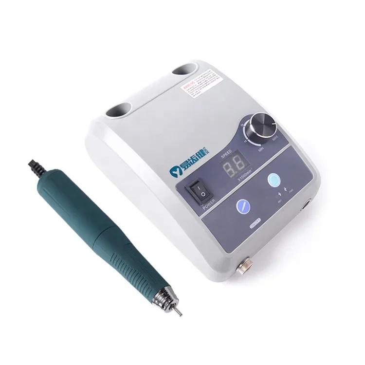 60000RPM Brushless Lab Micromotor High Speed Micro Motor with Handpiece Knee Control Quick Polishing