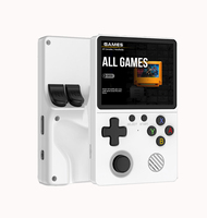 Newly Handheld Game Console with Multi-Platform Operation Support, HD IPS Screen, 3D Joystick, Ergonomic Game Console GB350
