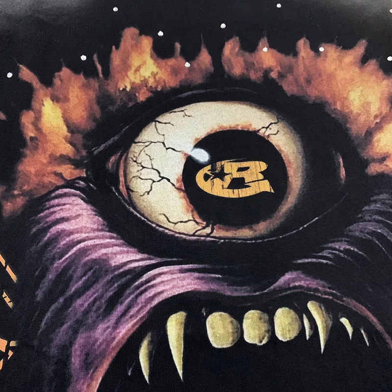 RoughPlay Monster Cut Off Maniche T Shirt Uomo Donna igh Street Vintage Lavato Foro Danneggiato Tee Strass Gioco Ruvido T Shirt