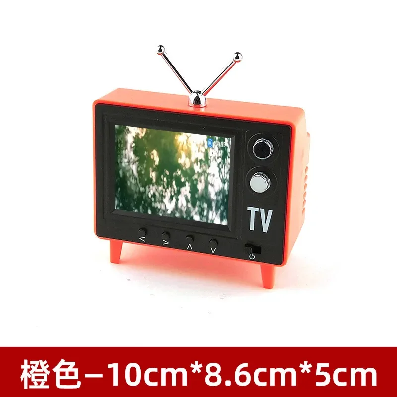 Mini small TV can watch and play 12-minute baby house miniature scene furniture model living room simulation props