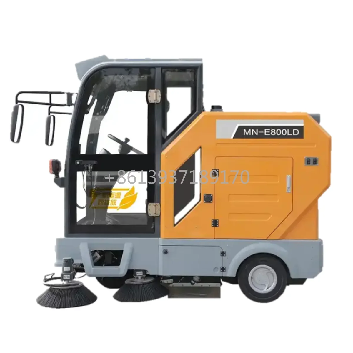 Industrial Road Sweeper Machine Electric Street Vacuum Cleaner Street Cleaning Machine