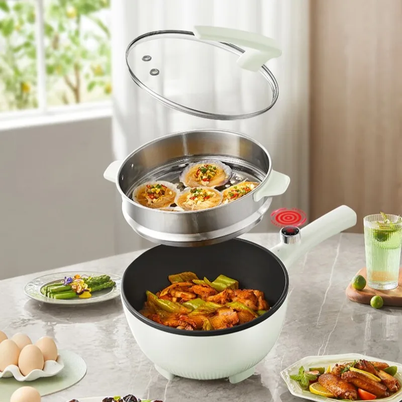 SUPOR Electric Frying Pan/Electric Cooker, Household Multi-functional Cooker 3.5L for Steaming, Cooking, and Stir-frying