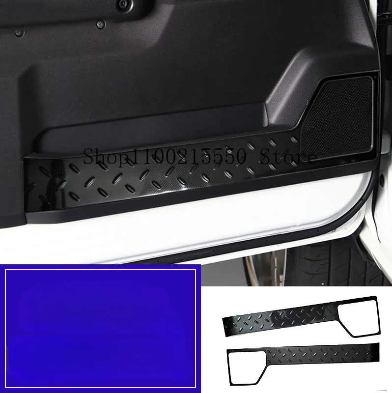 Tape Sticked Car Front Door Protection Inner Guard For Suzuki Jimny JB64 Sierra JB74W 2019 2024 Interior Accessories