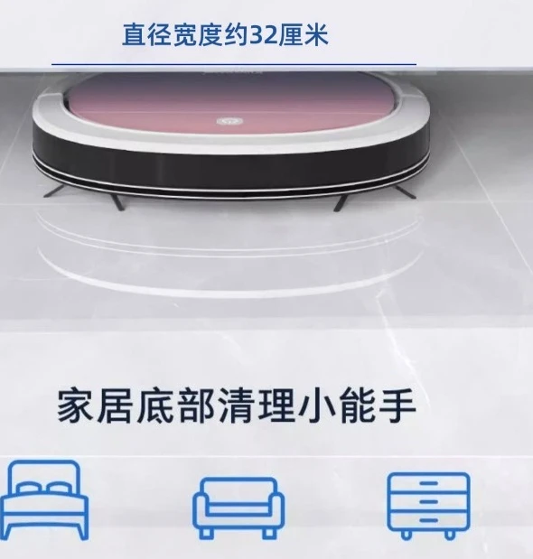 AI Robot Vacuum Cleaner, Ultra‑Thin 3‑in‑1 Automatic Household Robot for Sweeping, Mopping & Vacuuming