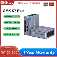 GMKtec K7 Plus Intel I7-13620H Gaming Mini PC 10-core 16-thread 16/32GB DDR5 512GB/1TB SSD Mini PC Gaming Desktop Computer PC