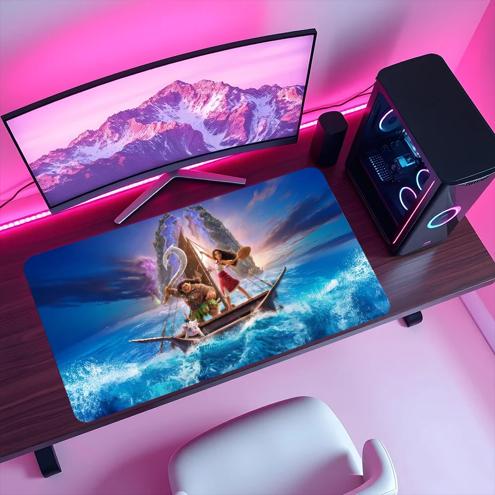 

Mouse Pad Non-slip Dis Lockedge Office Moana 2 Student Gaming Movie Adventure Thickened Animation Large Writing Cushion MousePad