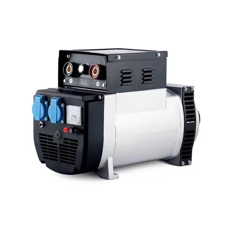 AC Generator for Generator Components for Tire Repairs and Vehicle Maintenancee 5500kw DC12V 8.3A Synchronous Portable Generator