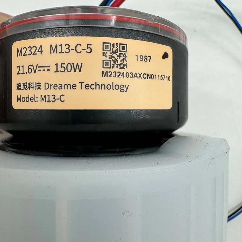 وحدة مروحة أصلية جديدة مع محرك لـ Dreame H11 MAX H12 مكنسة كهربائية محمولة M13-C M2324 قطع غيار المحرك