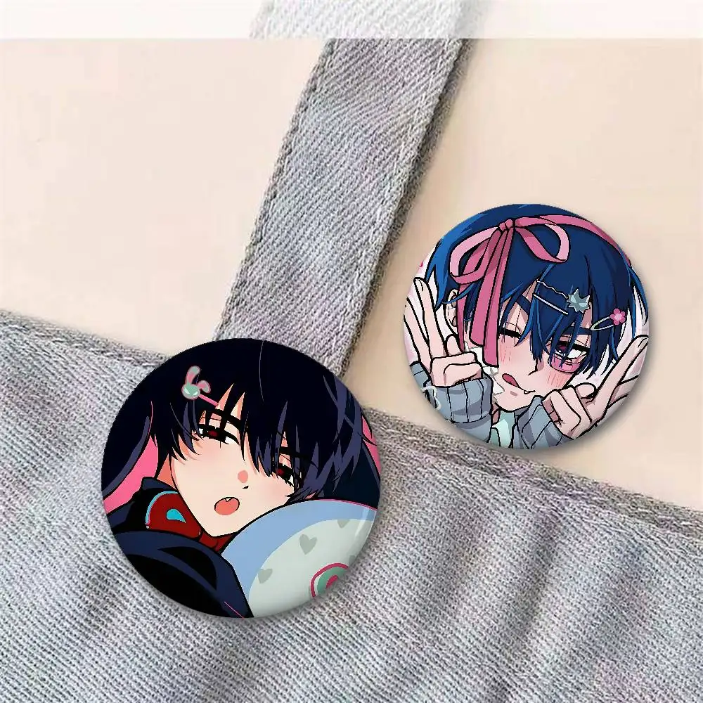 Cute Alien Ivan Soft Button Pin Cartoon Badge Bright Printed Lapel Pin for Backpack Clothes Collar Decor Gift for Friends