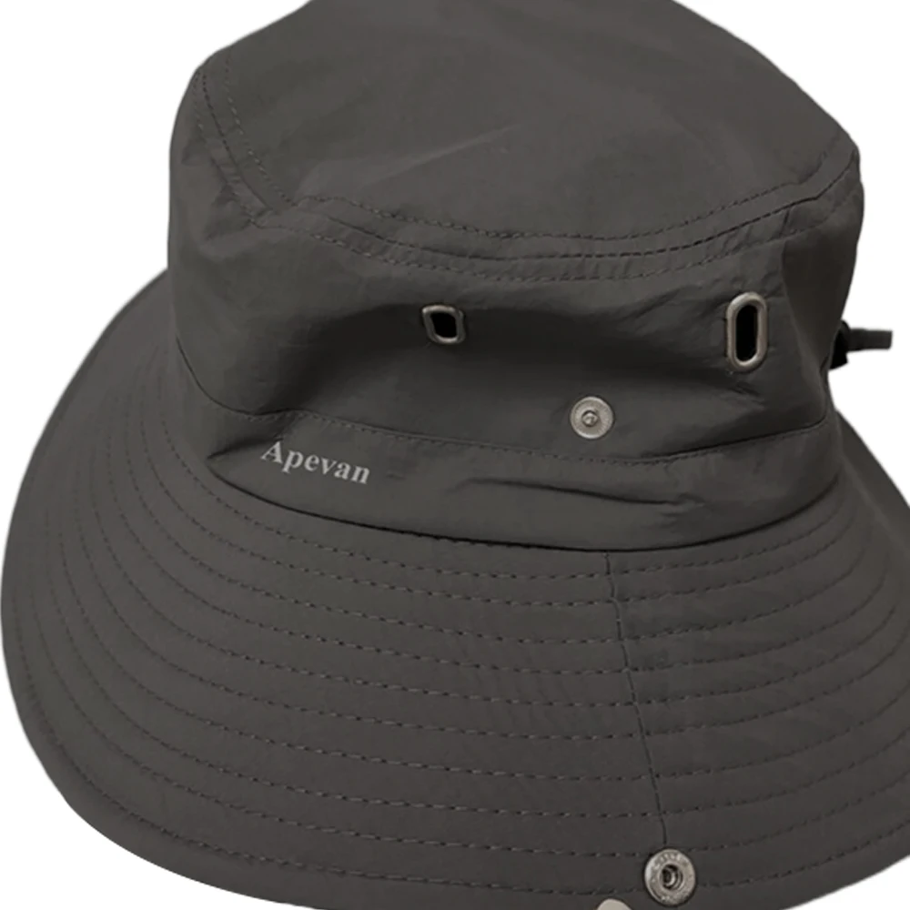 Apevan Hats, Mens Womens Sun Hat, Waterproof Bucket Hat Quick Dry Packable Boonie Hat