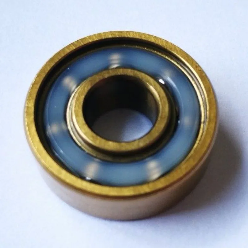 Gold Titanium Plated Bearings for Extreme Scooters 608-1RS (8x22x7mm)