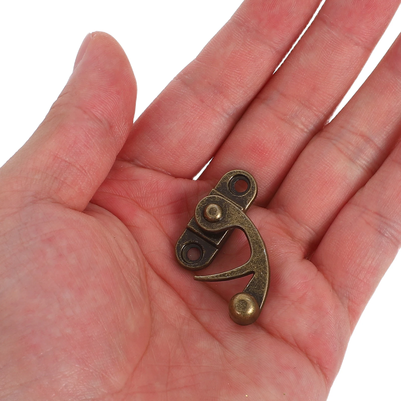 

8Pcs Zinc Alloy Vintage Horn Lock Hasp Latch for Jewelry Boxes Gift Cases Wooden Storage Retro Clasp Jewelry Box Hardware