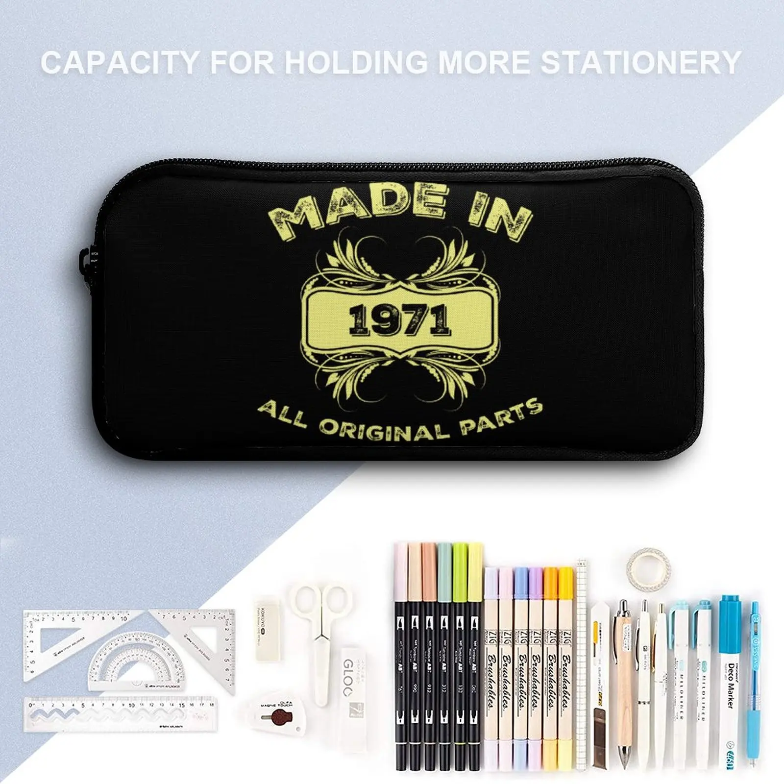 3 in 1 Set 17 pollici zaino Lunch Bag Pen Bag Made In 1971 tutte le parti originali 10 astuccio rigido comodi picnic Classic