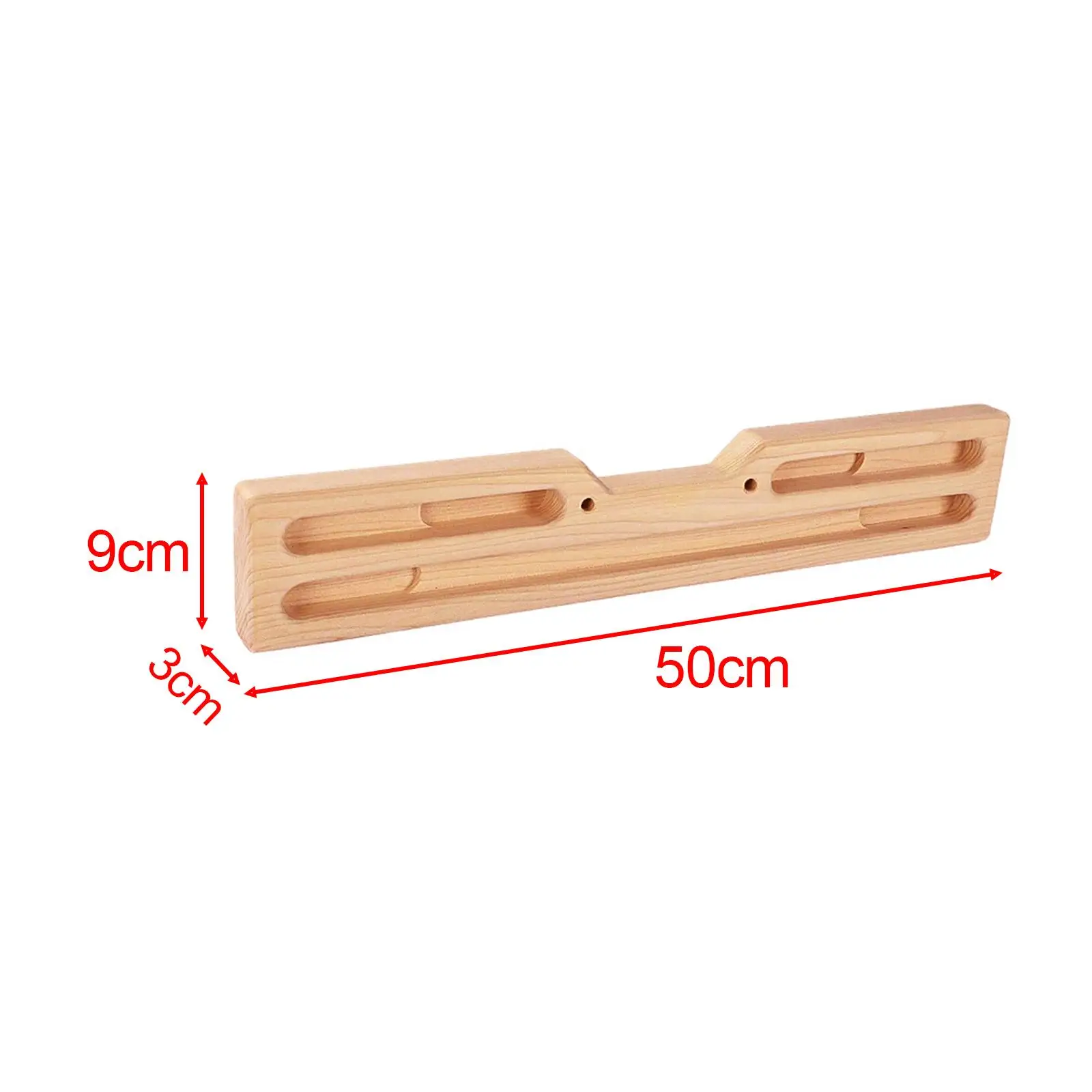 

Wooden Hang Board, Climbing Board for Doorway, Grip Strengthener Equipment for Training Finger, Grip and Pull Up