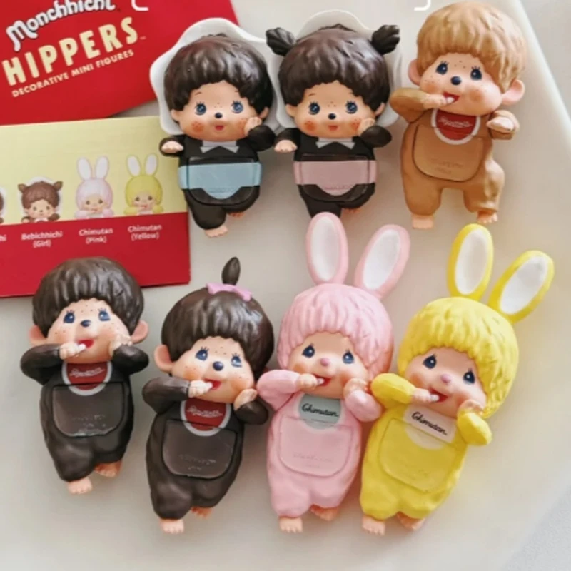 

Original Sonny-Angel Monchchi Hippers Cute Series Authentic Blind Box Toy Collectible Trendy Surprise Gift For Children And Fans
