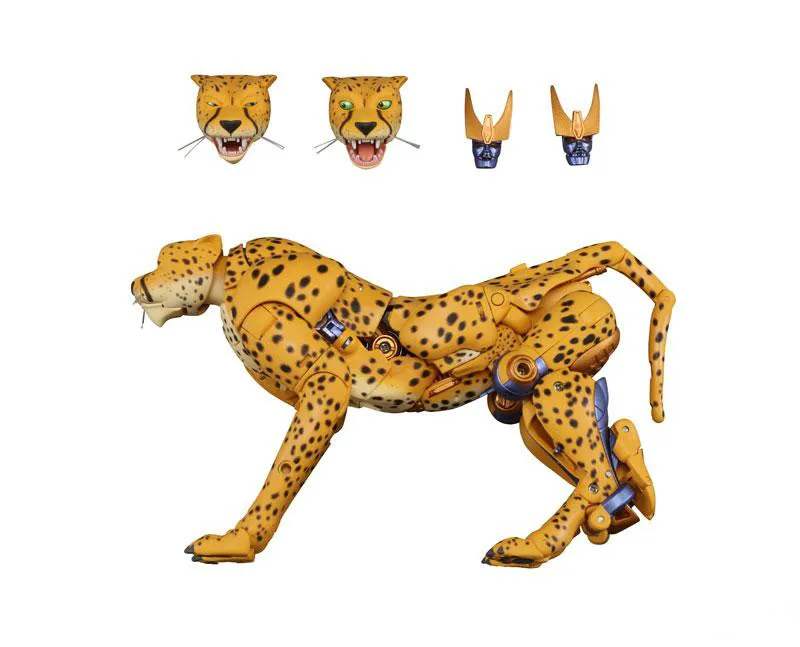 Juguetes de transformación, serie MP MP34, MP34S, superwarriors, leopardo amarillo, guerreros, Reimpresión 3C