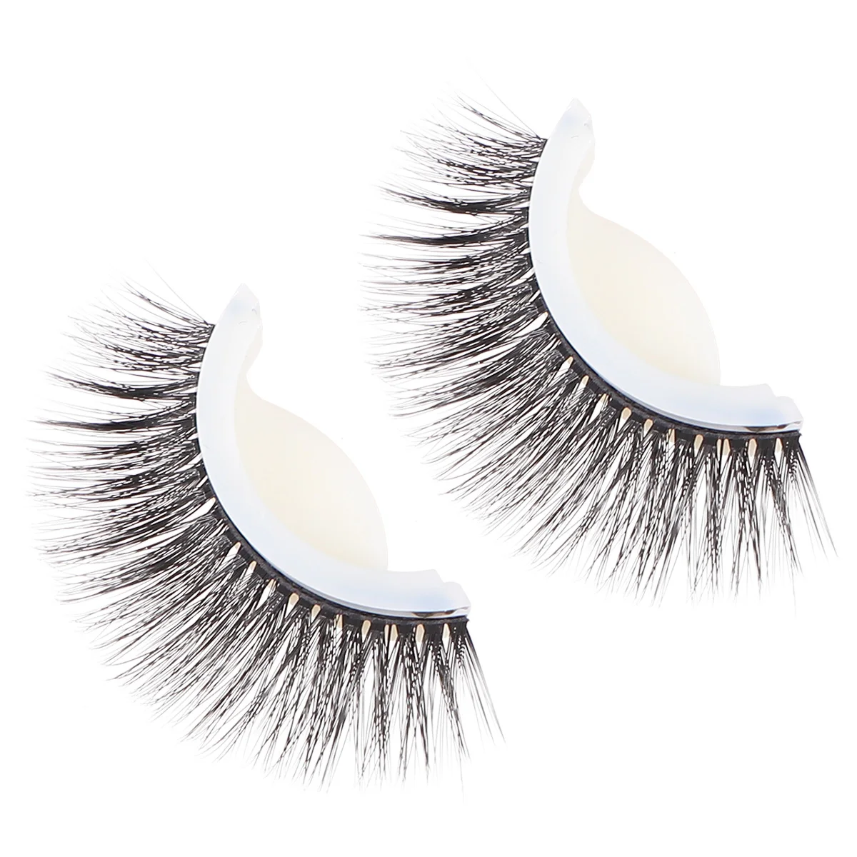 

3D False Long Thick Natural lashes Self Adhesive Extensions Eyelash Extension Reusable Wedding Party Daily Use Makeup