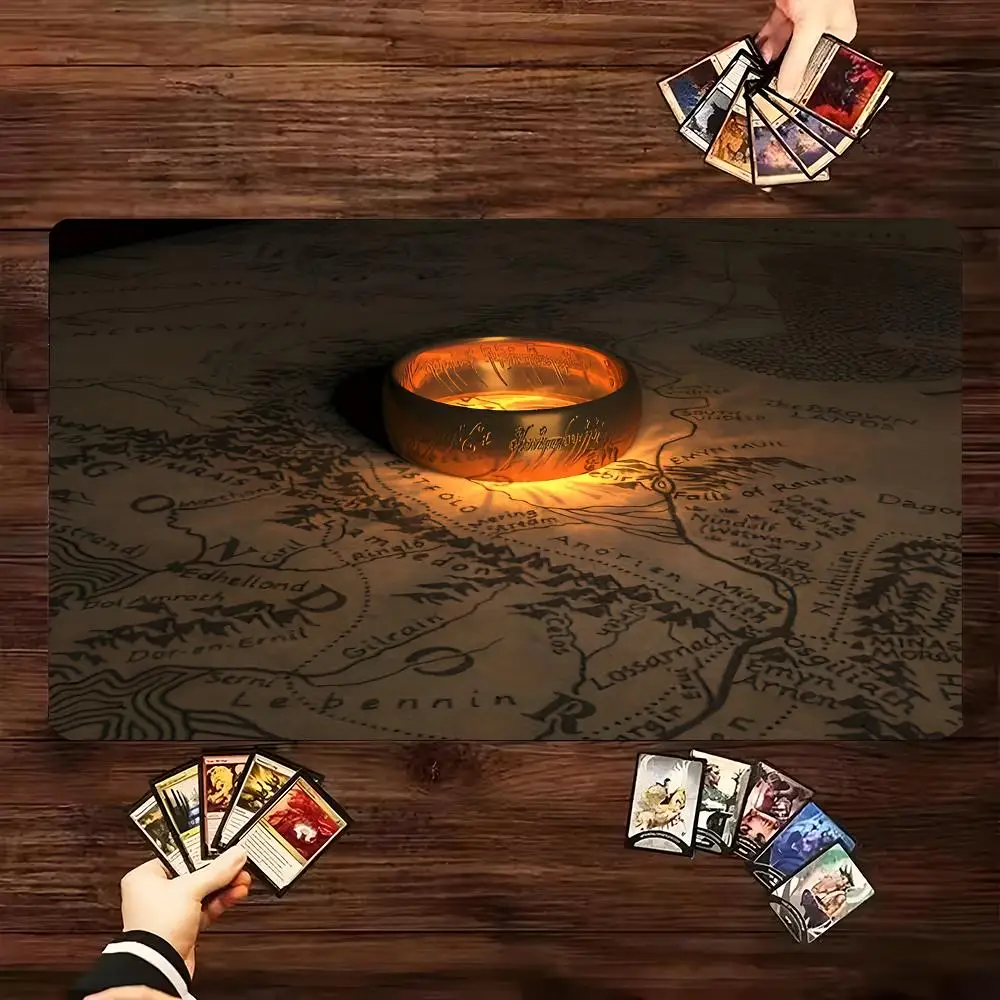 

Коврик для мыши с игровым ковриком для карт 900x400 мм, прошитый волшебными зонами, игровые коврики, настольный коврик для карты Battle Commander Deck, игровой настольный коврик