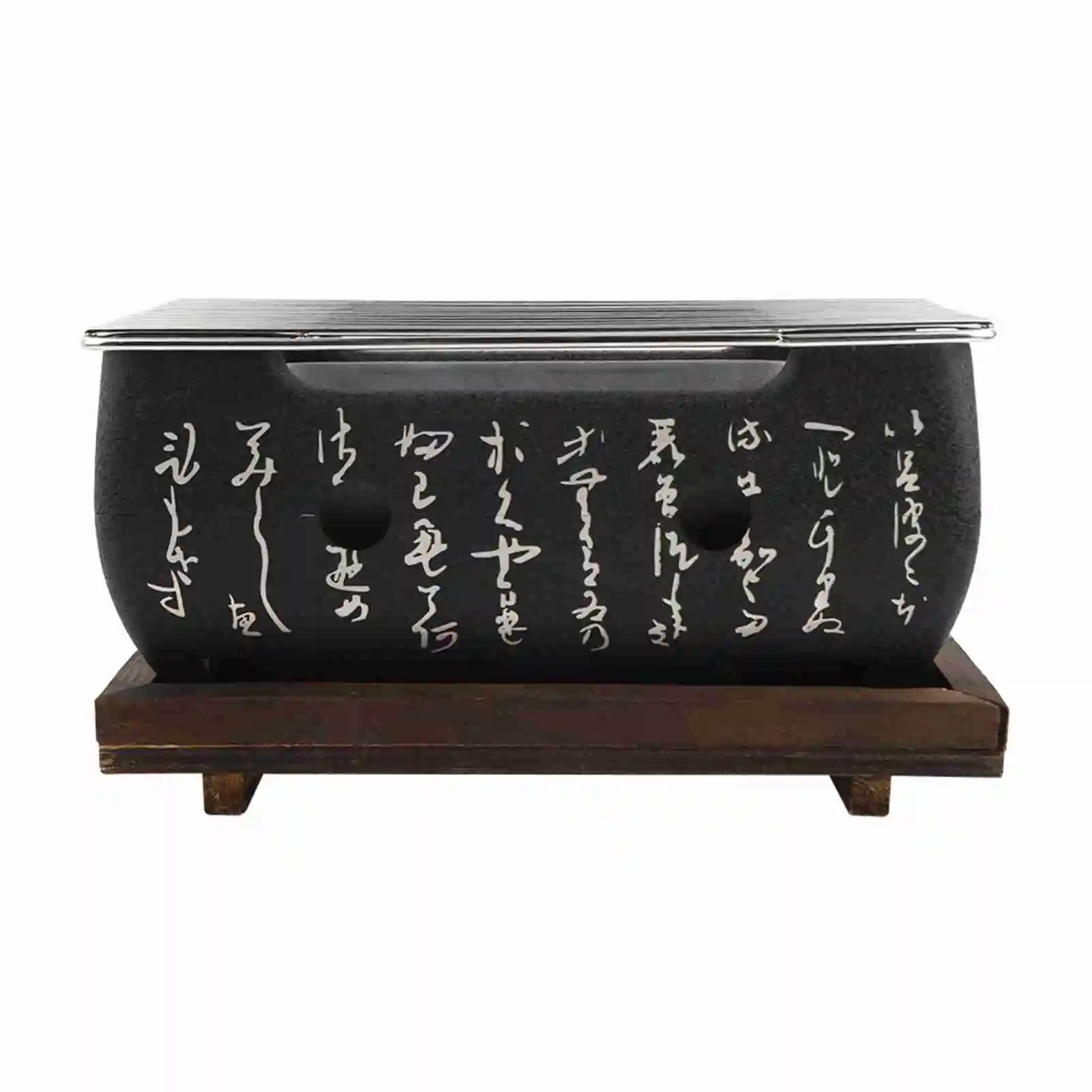 Barbecue Stove Rectangular Furnace insulated wooden pallet Japanese Cuisine Charcoal Stove Japanese Barbecue Alcohol BBQ Tools