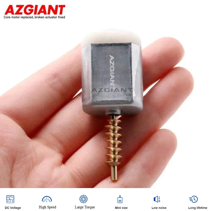 

AZGIANT Car Tailgate Rear Door Lock Actuator DC Motor 12V for Kia Borrego Hyundai IX35 0.08A 15000RPM Micro Motor Repair Parts