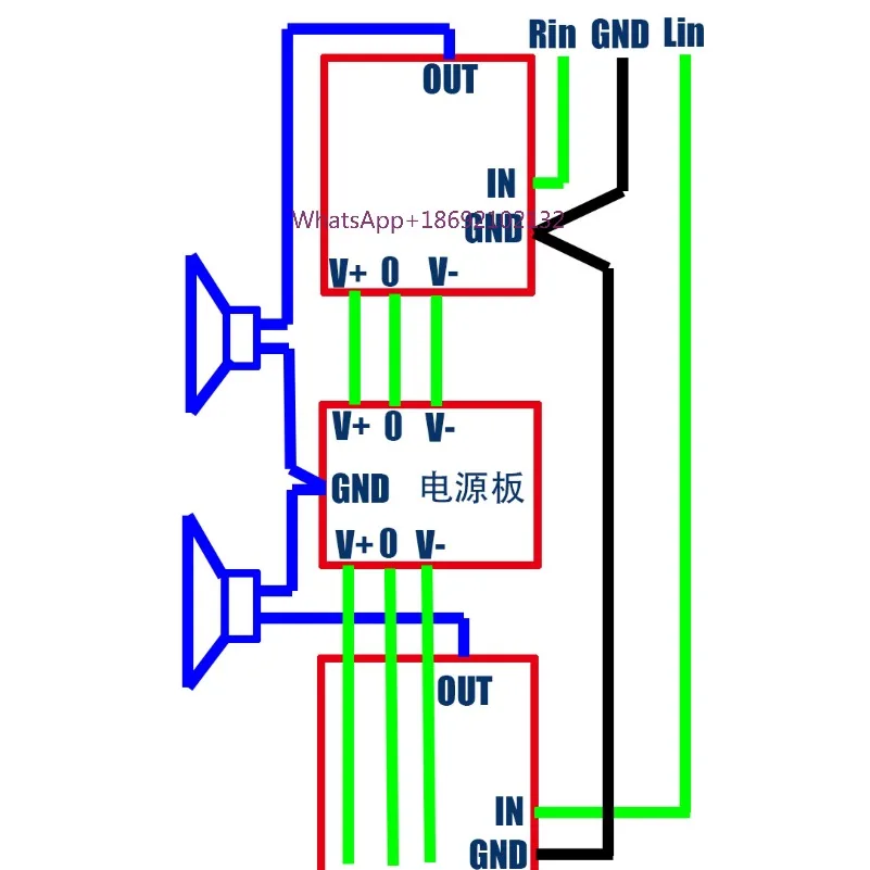 Dual Parallel High Voltage Version HIFI Fever Level Field Tube Discrete High-power Amplifier Board Mono Finished Product