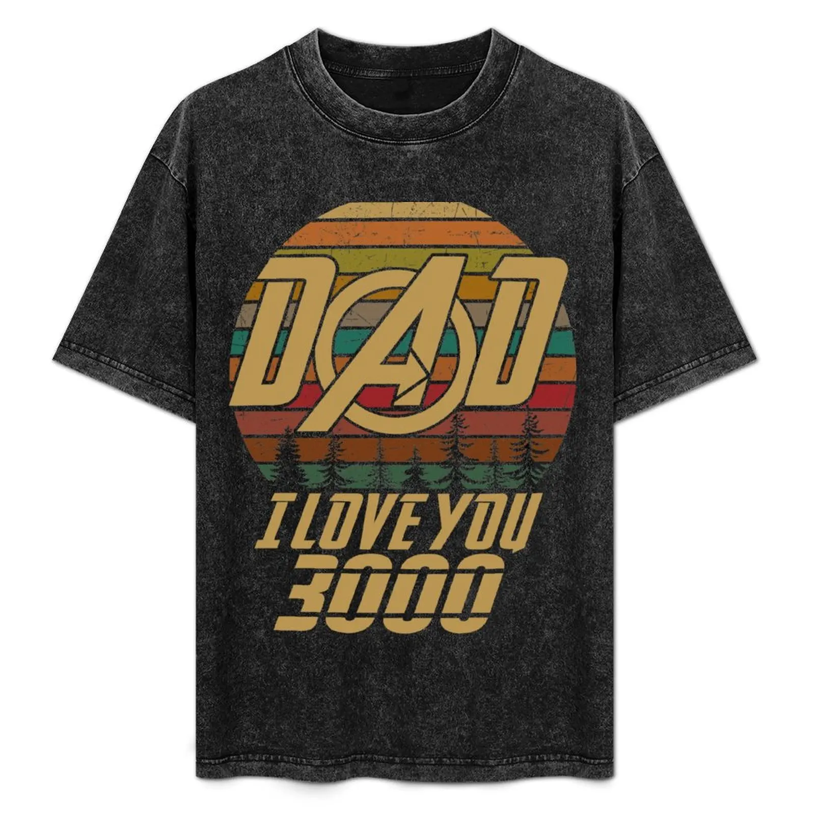 Retro Dad I Love You 3000 T-Shirt cheap stuff vintage anime shirt mens t shirts top quality