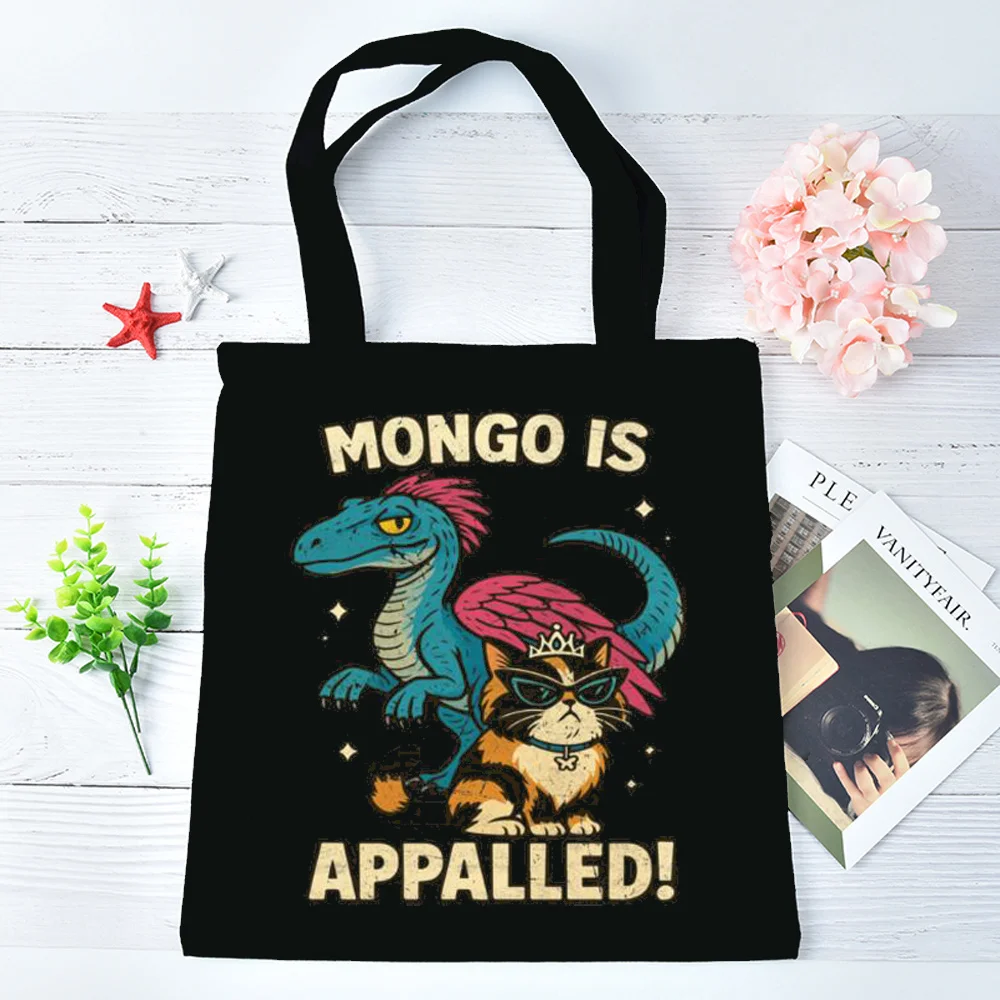 Dungeon Crawler Carl tote bag shoulder  shopping reusable sac cabas foldable femme