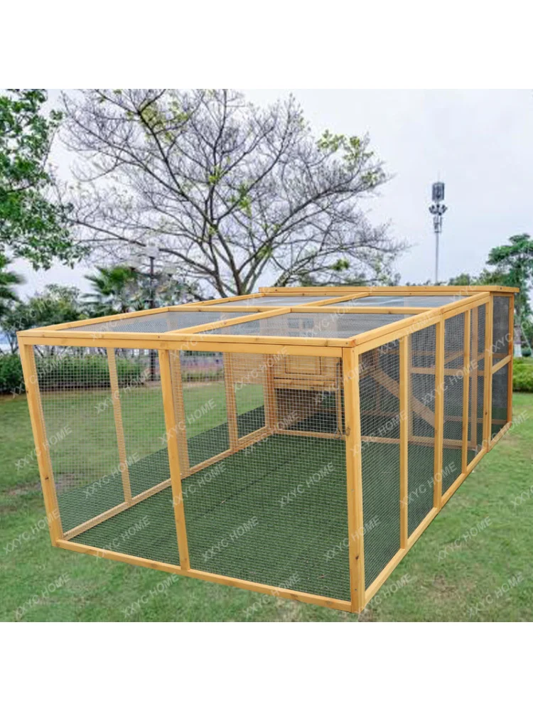 Outdoor Pigeon House Household Coop Chicken House Lower Egg Nest Large Pet Cage Chicken House Rabbit Cage Rabbit Nest