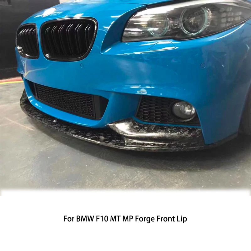 

2011-2016 For BMW F10 5 Series 535i 528i M Sport Front Bumper Lip Diffuser Splitters Body Forge Carbon FiberFront Lip